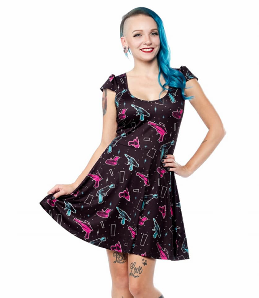 SOURPUSS ~ RAYGUN DRESS