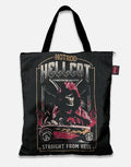 HOTROD HELLCAT ~ STRAIGHT FROM HELL TOTE BAG
