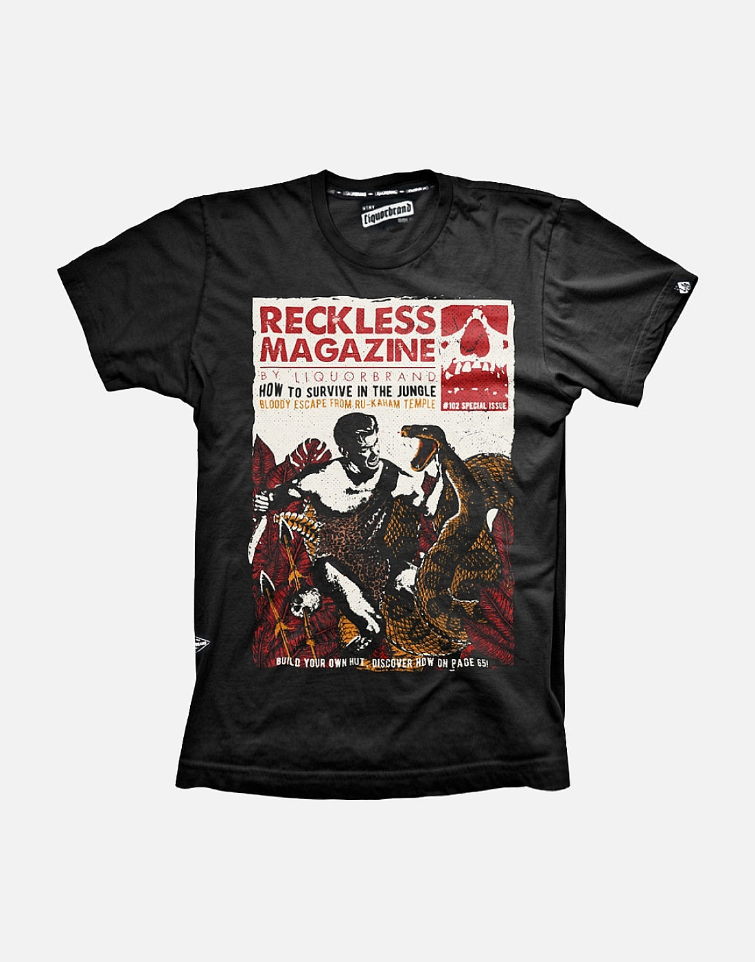 LIQUORBRAND ~ RECKLESS T-SHIRT