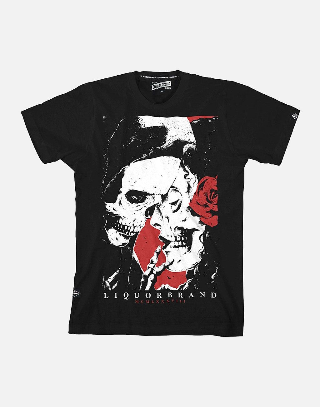 LIQUORBRAND ~ LOVE & DEATH T-SHIRT