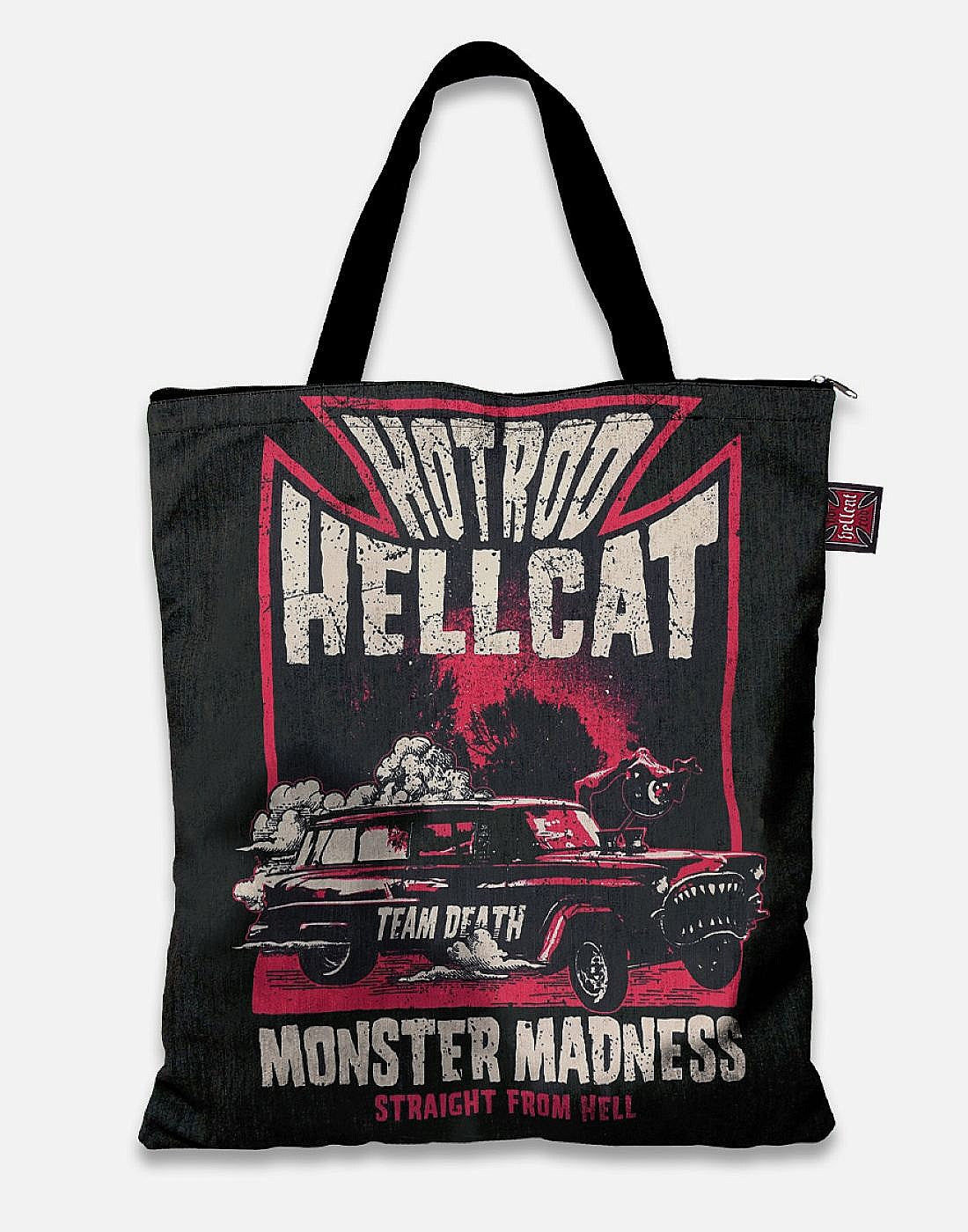 HOTROD HELLCAT ~ MONSTER MADNESS TOTE BAG