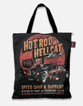 HOTROD HELLCAT ~ IN GOD WE TRUST TOTE BAG