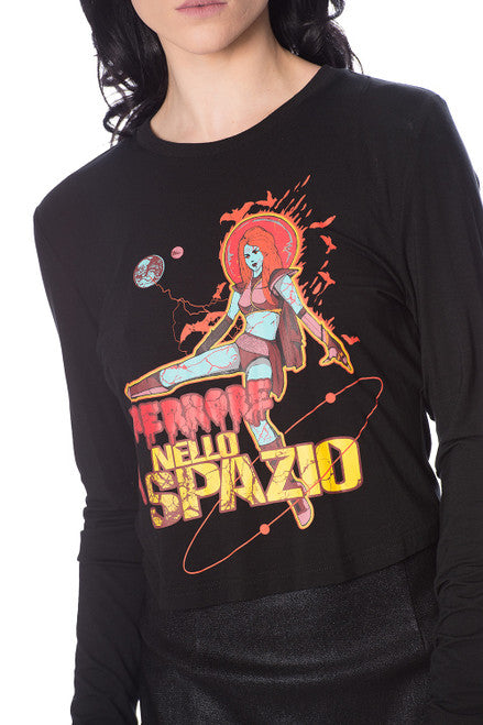 BANNED APPAREL ~ SCI-FI HORROR TOP