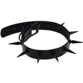 BLACK SPIKE CHOKER