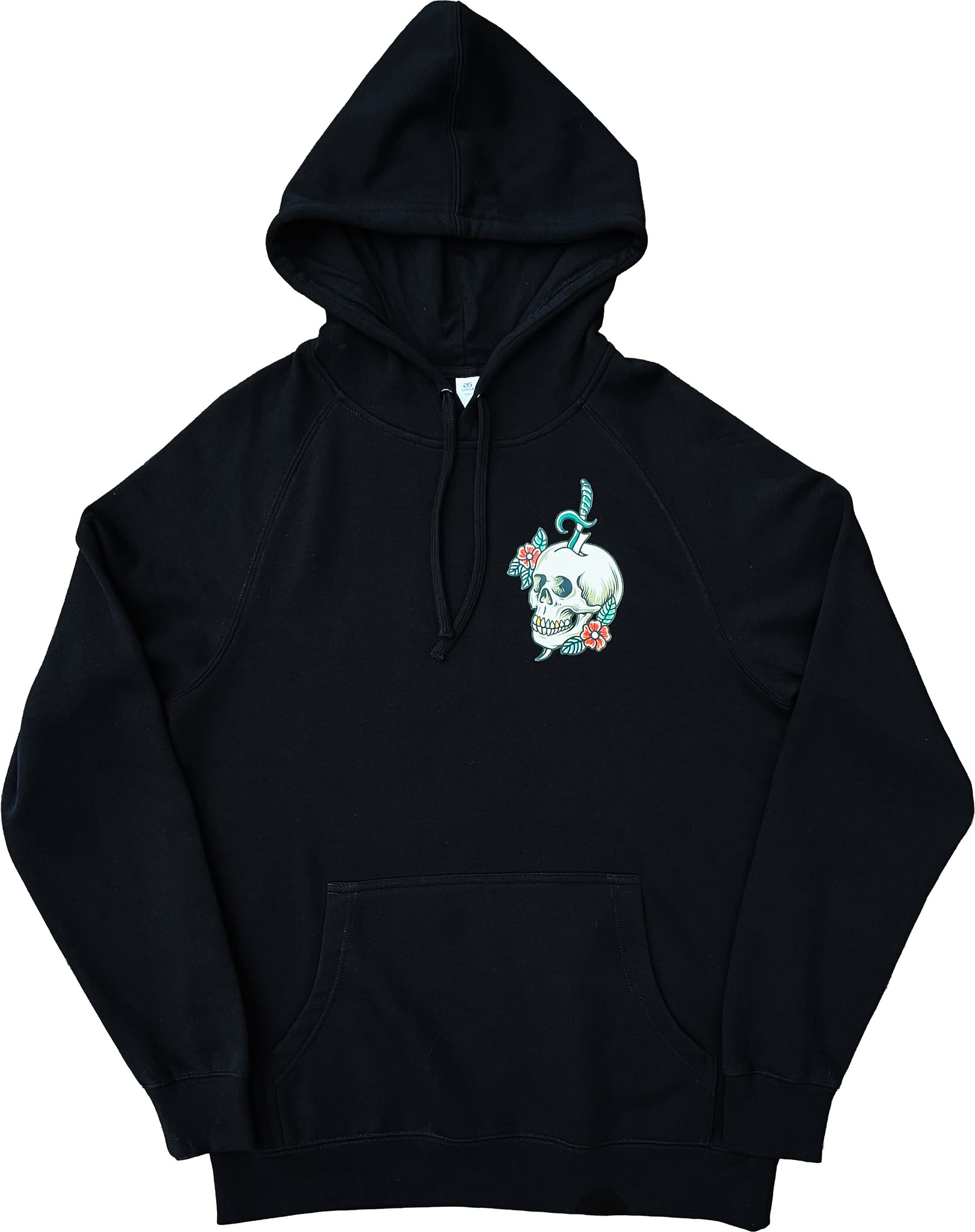 XIII THREADS - TATTOO SKULL HOODIE