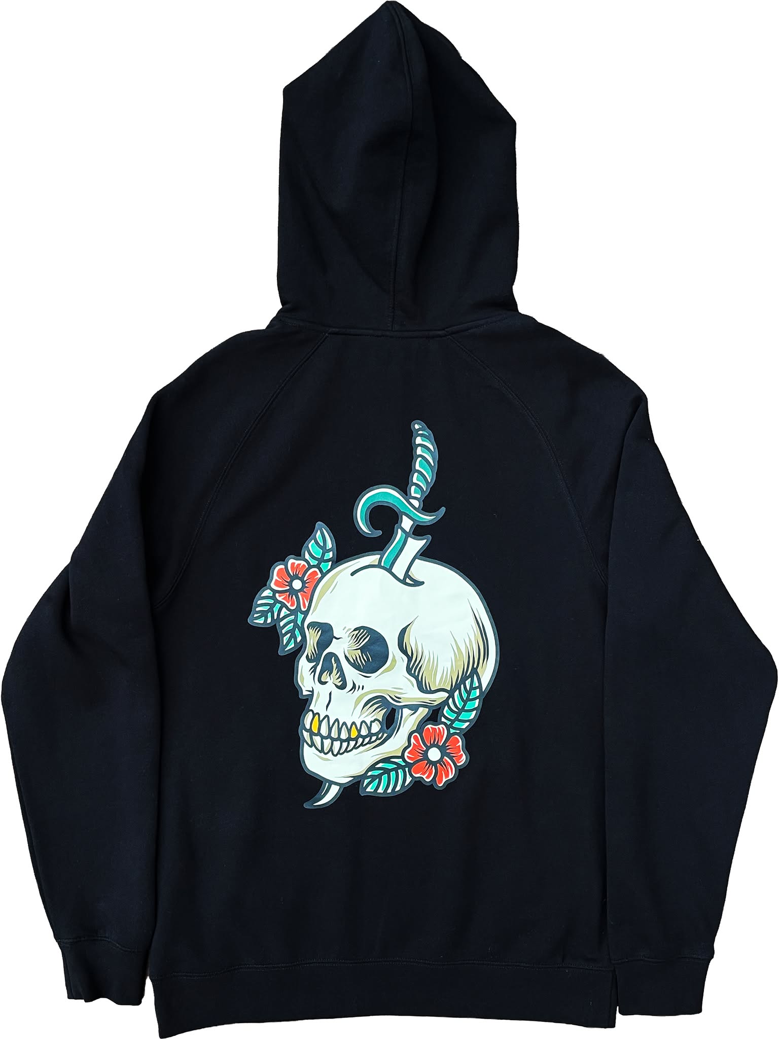 XIII THREADS - TATTOO SKULL HOODIE
