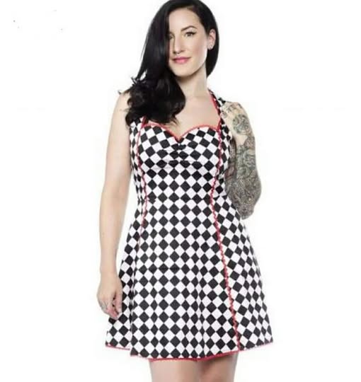SOURPUSS ~ SPEED QUEEN LUCILLE DRESS