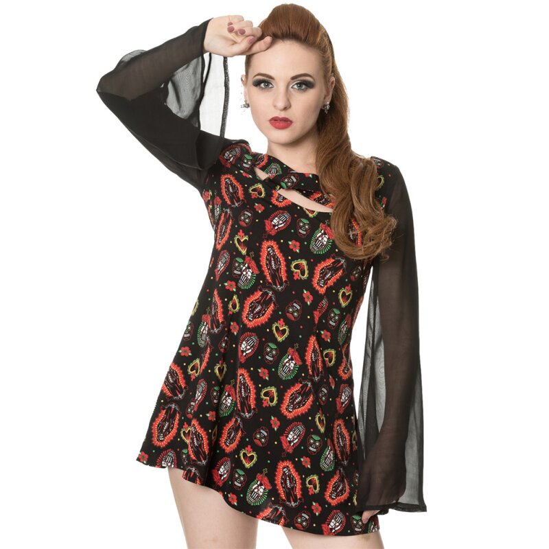 BANNED APPAREL ~ SACRED HEART MINI DRESS