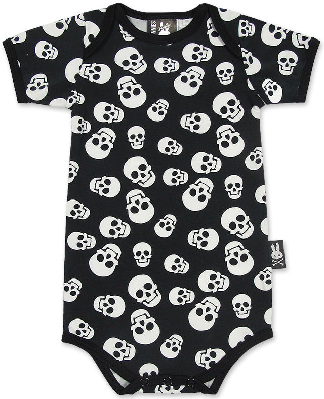 SIX BUNNIES ~ SKULLS ONESIE