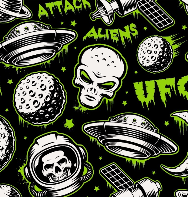 FREAKSHOW ~ ALIEN ATTACK DRESS