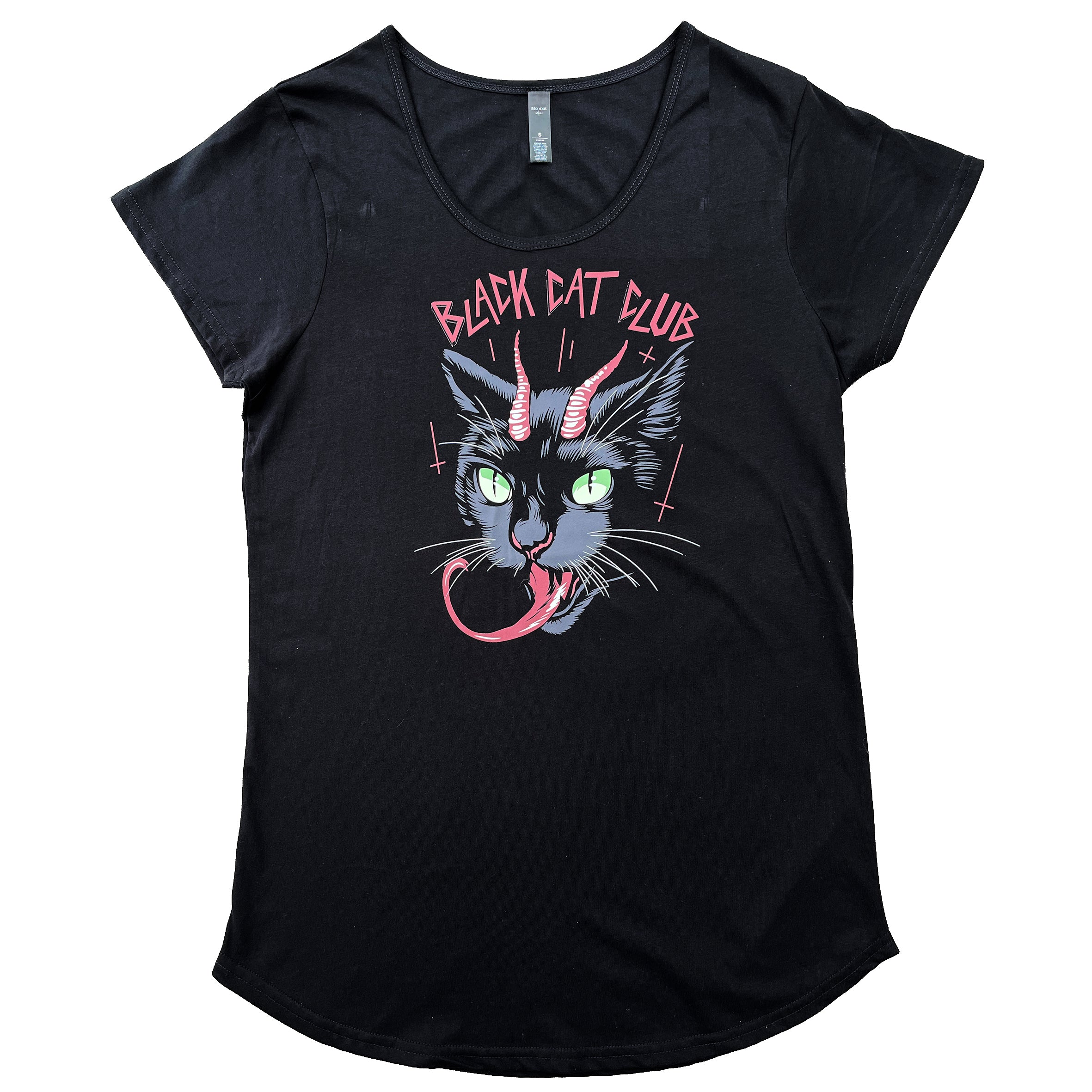 FREAKSHOW ~ BLACK CAT CLUB T-SHIRT