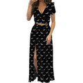 FREAKSHOW ~  BATITUDE SKIRT WITH SIDE SPLIT
