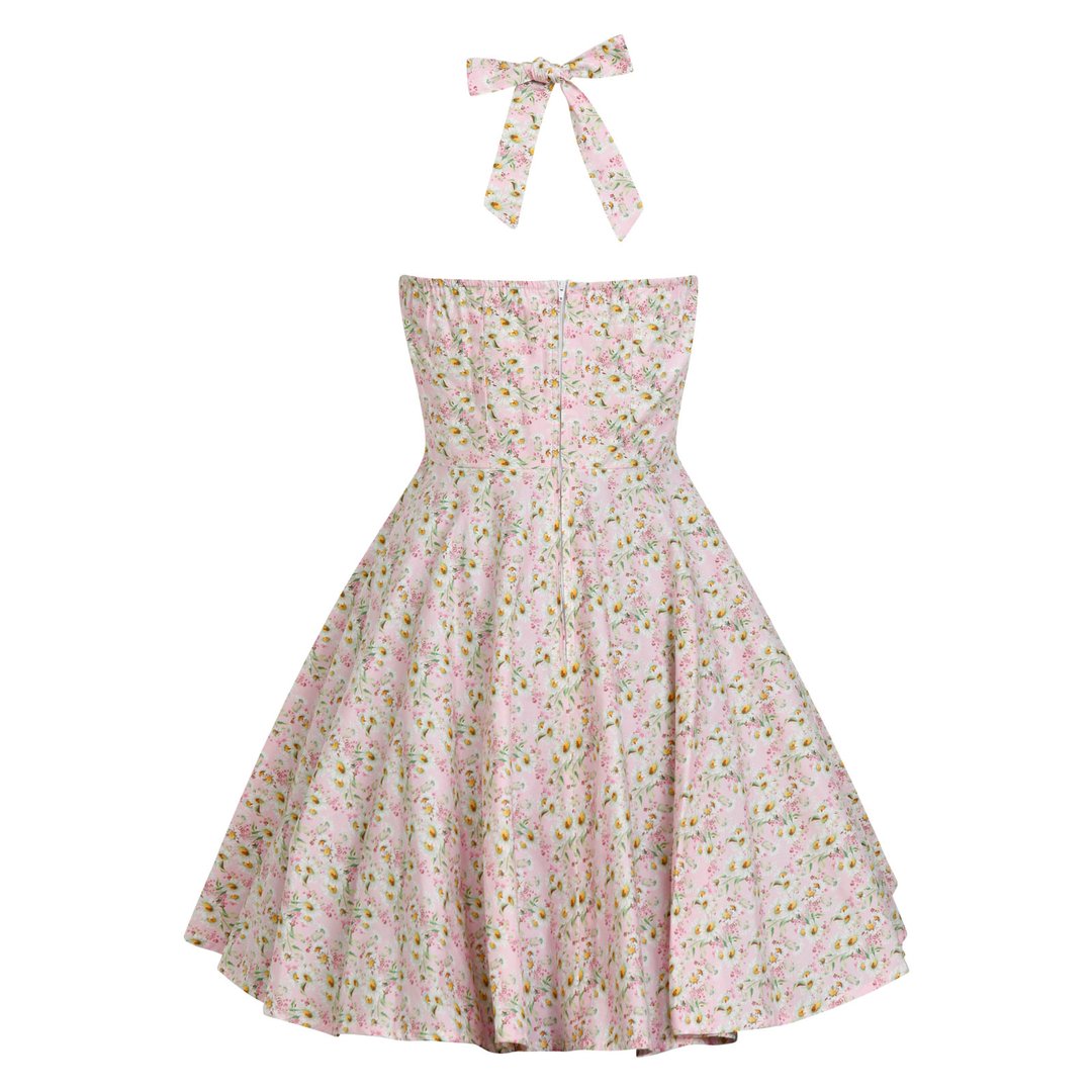 POISON IVY PIN UP ~ DAISY HALTER DRESS