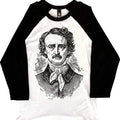 FREAKSHOW ~ EDGAR ALLAN POE RAGLAN T-SHIRT
