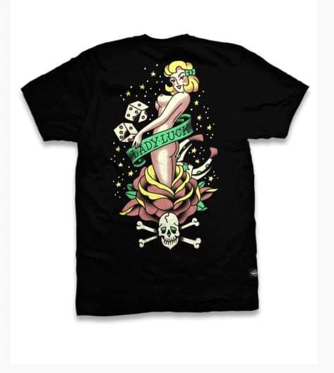 LIQUORBRAND ~ LADY LUCK T-SHIRT