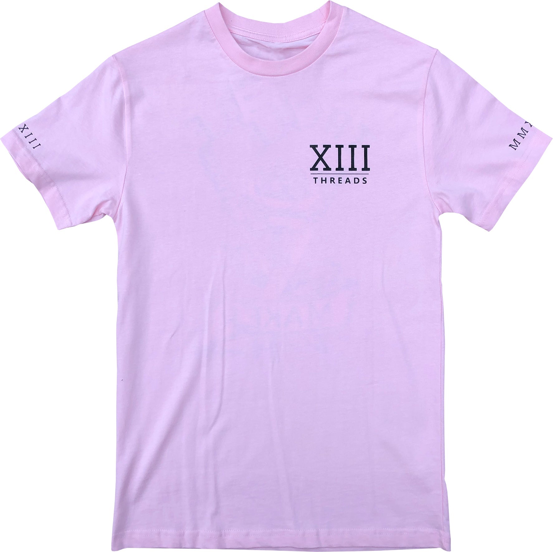XIII THREADS ~ TROUBLE MAKER PINK T-SHIRT