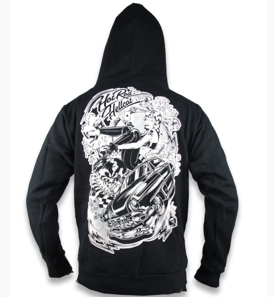 HOTROD HELLCAT - ROCKABILLY RUMBLE HOODIE