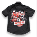 HOTROD HELLCAT ~ MOTOR OIL BUTTON UP SHIRT