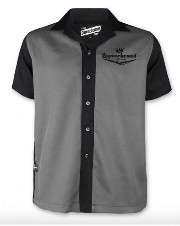 LIQUORBRAND ~ STARBURST BUTTON UP SHIRT