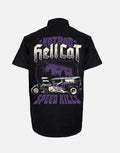 HOTROD HELLCAT ~ SPEED KILLS BUTTON UP SHIRT