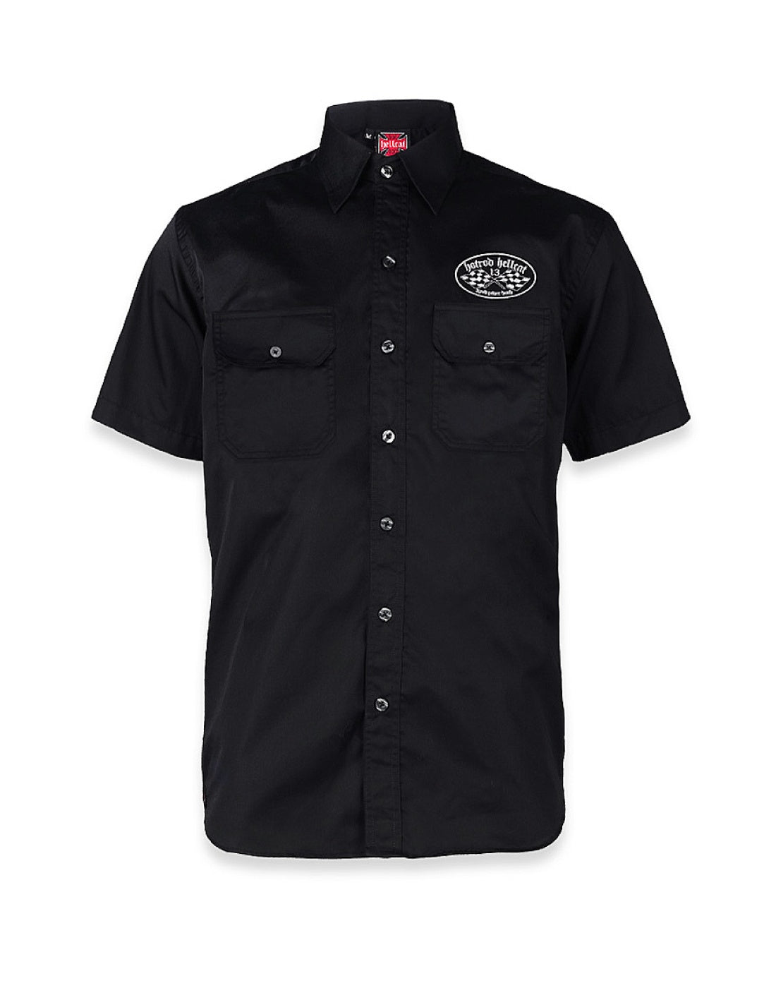 HOTROD HELLCAT ~ SPEEDSHOP BUTTON UP SHIRT