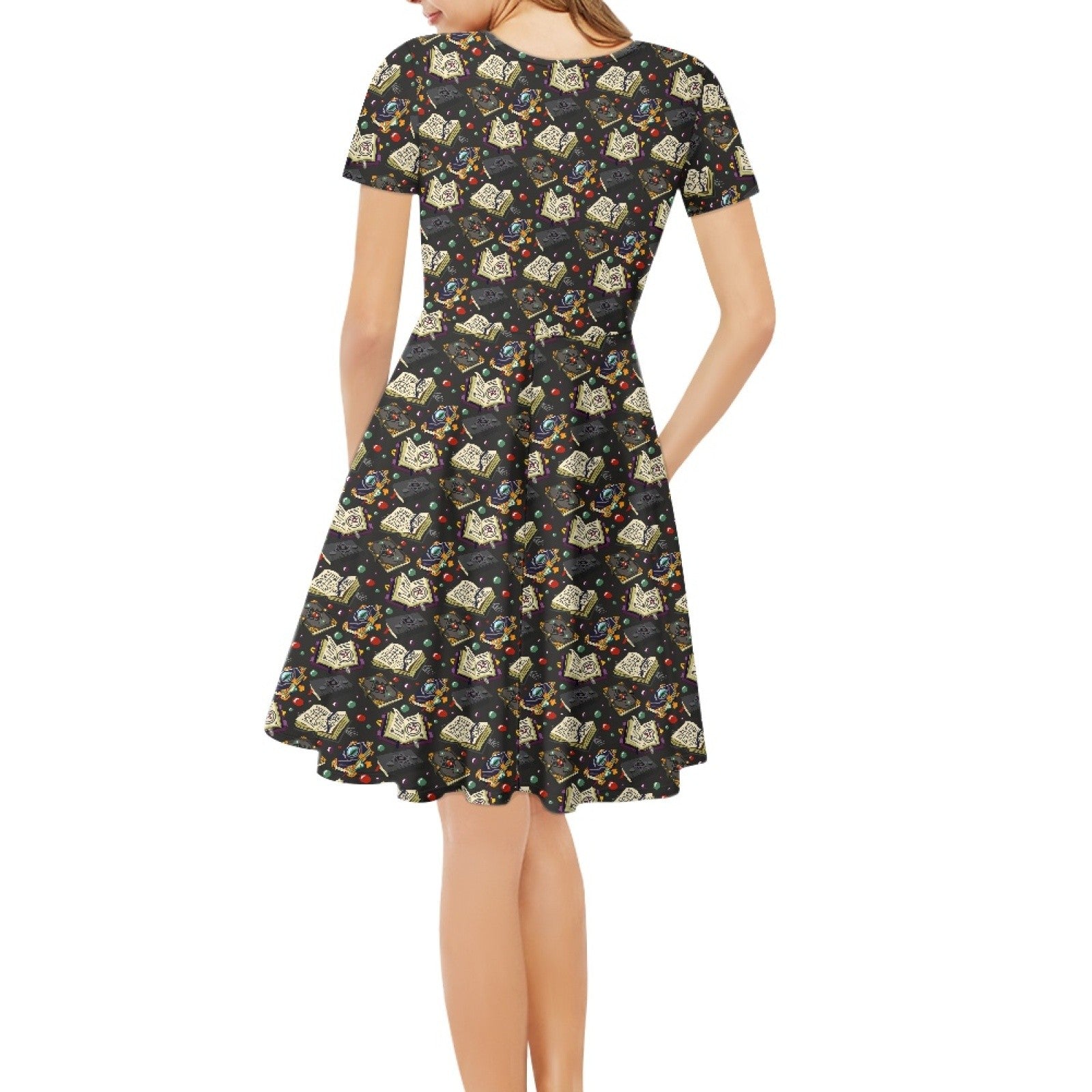 FREAKSHOW ~ SPELLBOUND SKATER DRESS
