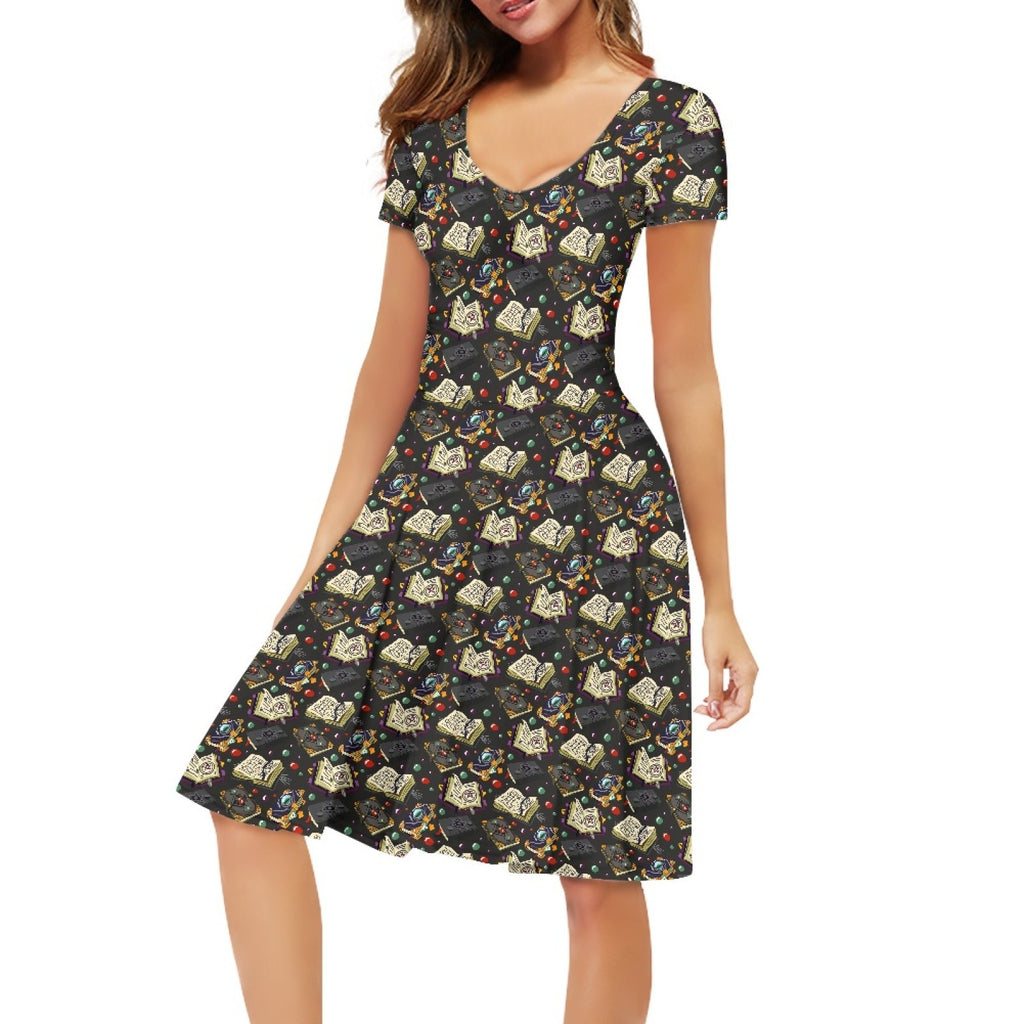 FREAKSHOW ~ SPELLBOUND SKATER DRESS