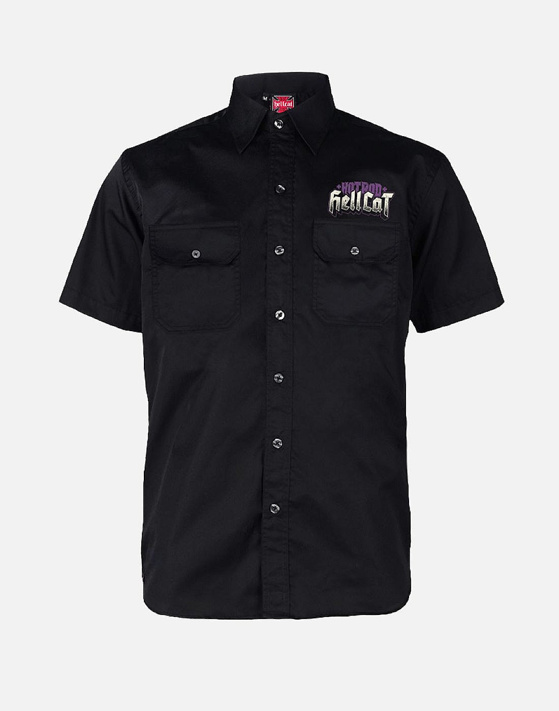 HOTROD HELLCAT ~ SPEED KILLS BUTTON UP SHIRT