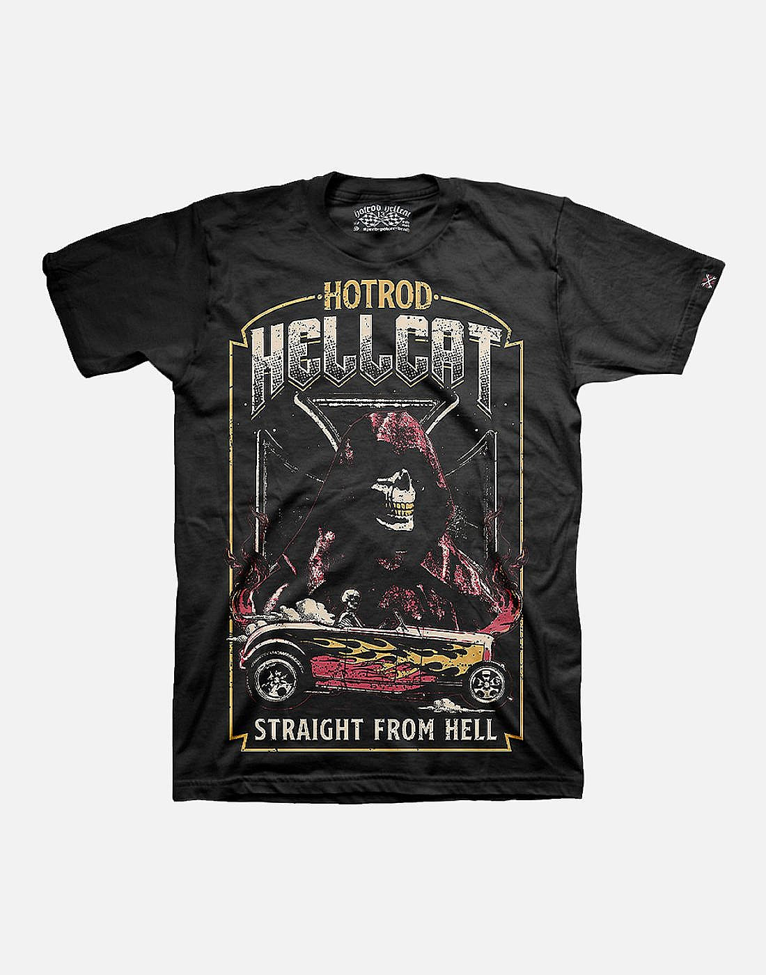 HOTROD HELLCAT ~ STRAIGHT FROM HELL T-SHIRT