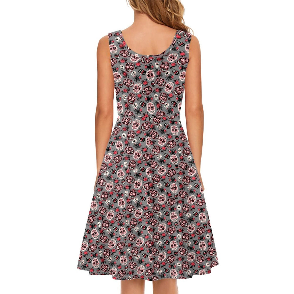 FREAKSHOW ~ SUGAR SKULL DRESSES WITH POCKETS