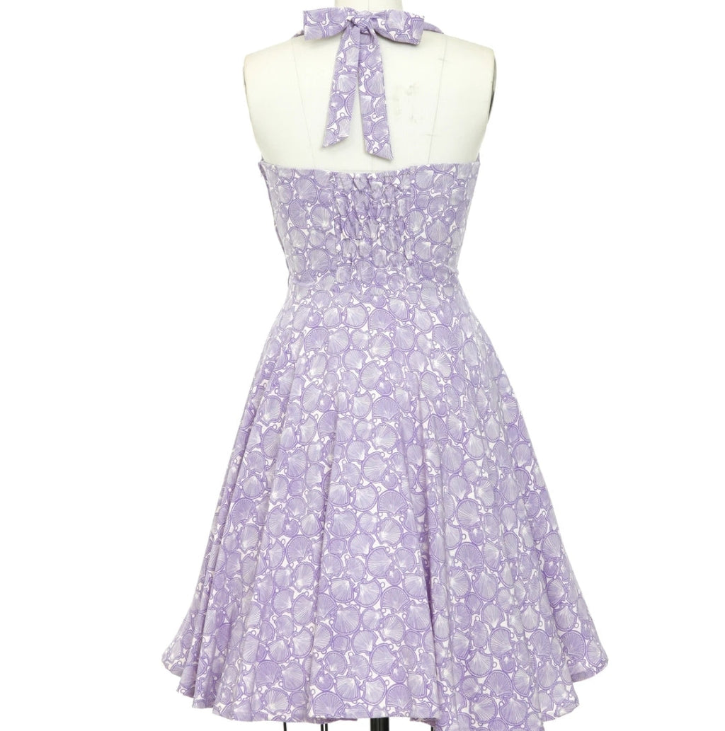POISON IVY PIN UP ~ SEASHELLS HALTER DRESS