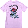 XIII THREADS ~ TROUBLE MAKER PINK T-SHIRT