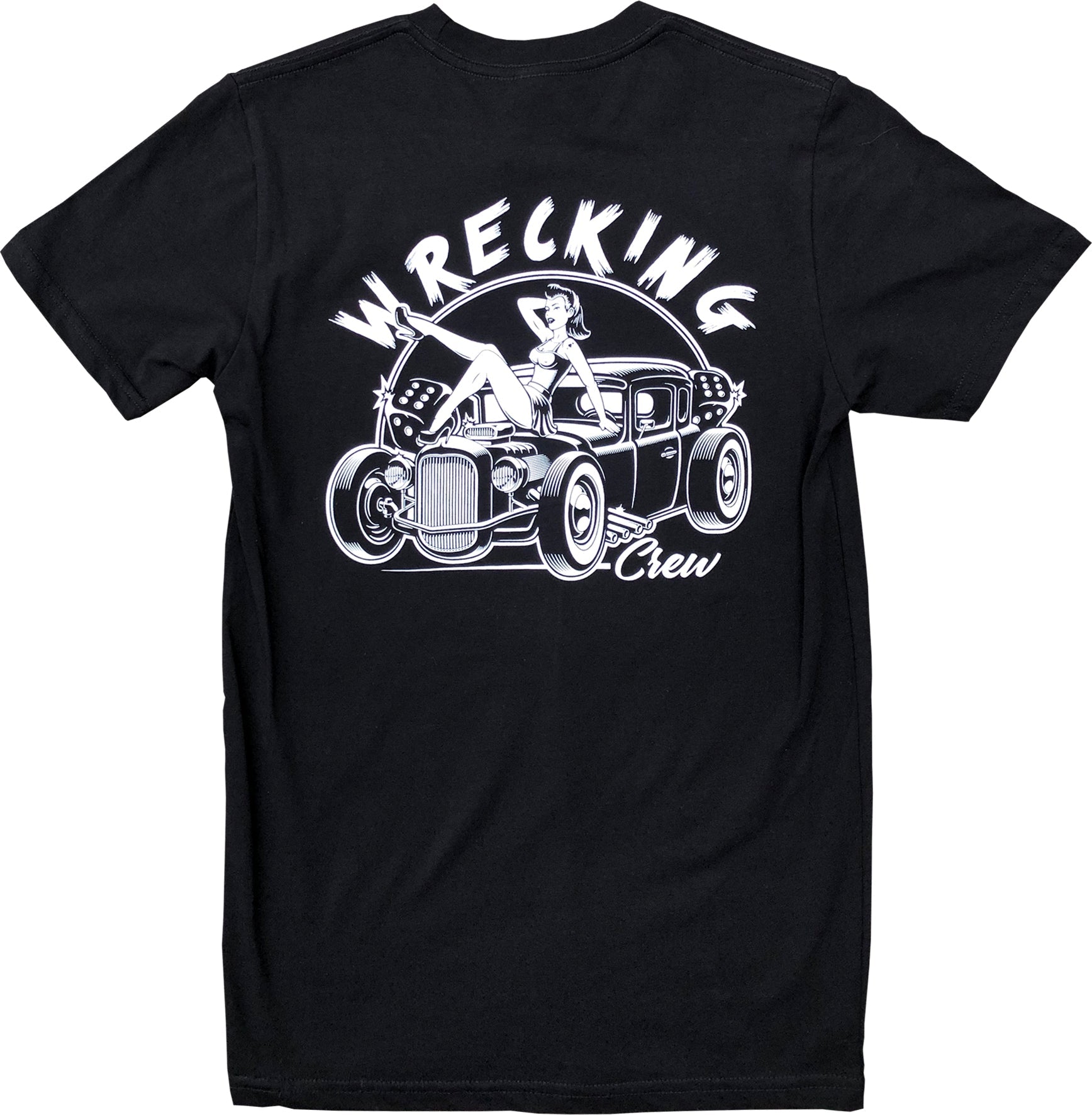 WRECKING CREW ~ BETTY HOTROD  T-SHIRT