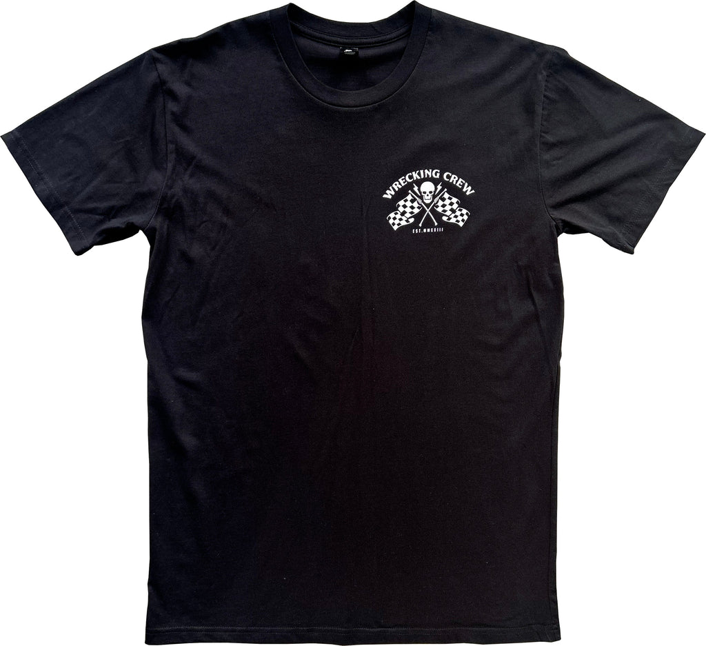 WRECKING CREW ~ LUCI-FER SPANNER BLACK T-SHIRT