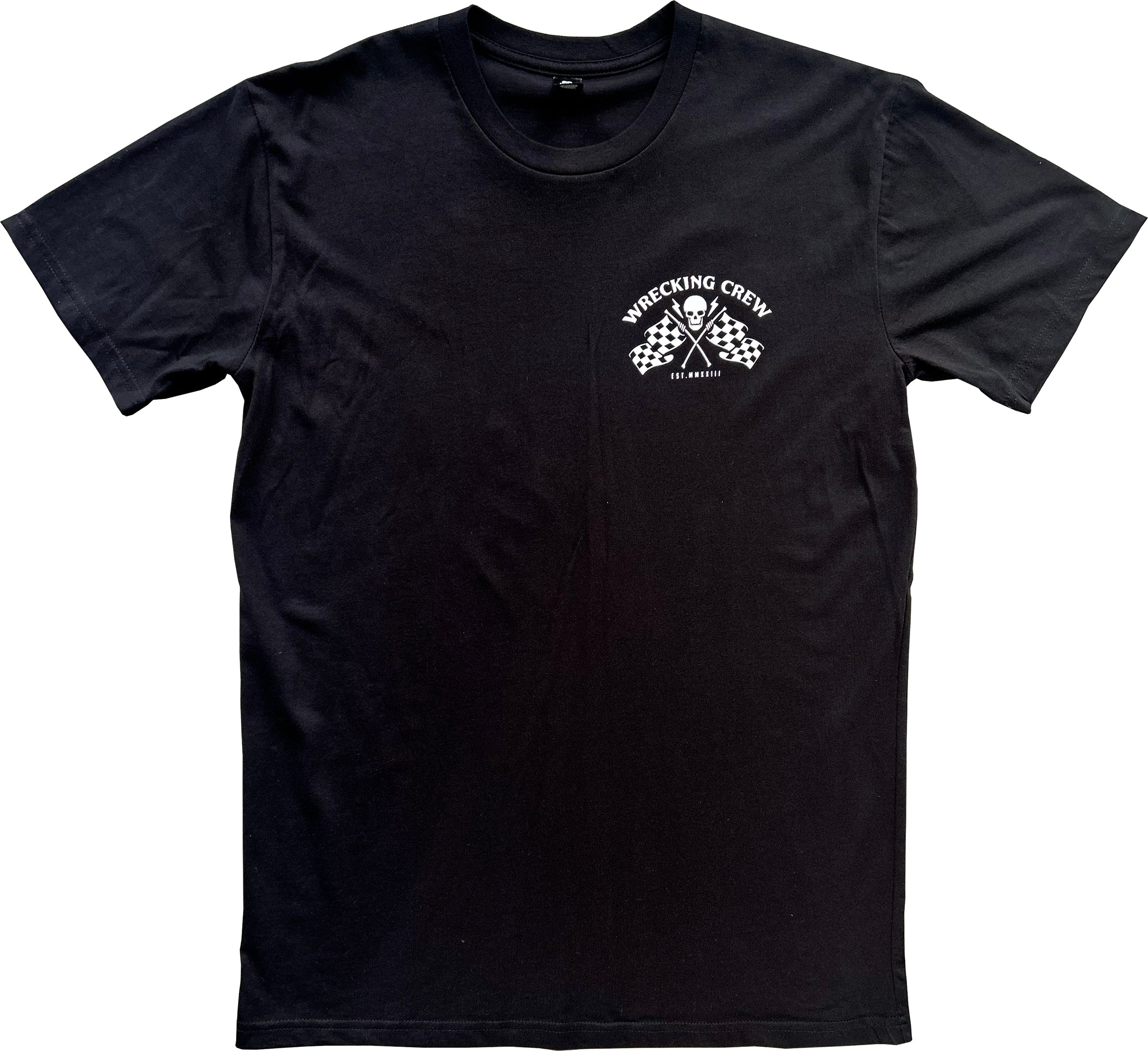 WRECKING CREW ~ LUCI-FER SPANNER BLACK T-SHIRT