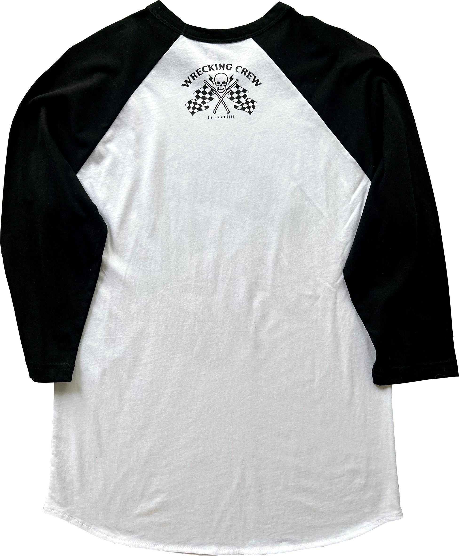 WRECKING CREW ~ LUCI-FER SPANNER RAGLAN T-SHIRT
