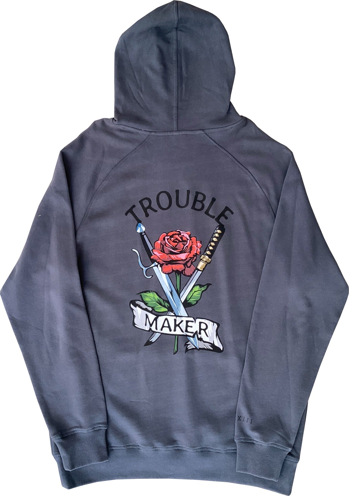 XIII THREADS ~ TROUBLE MAKER HOODIE