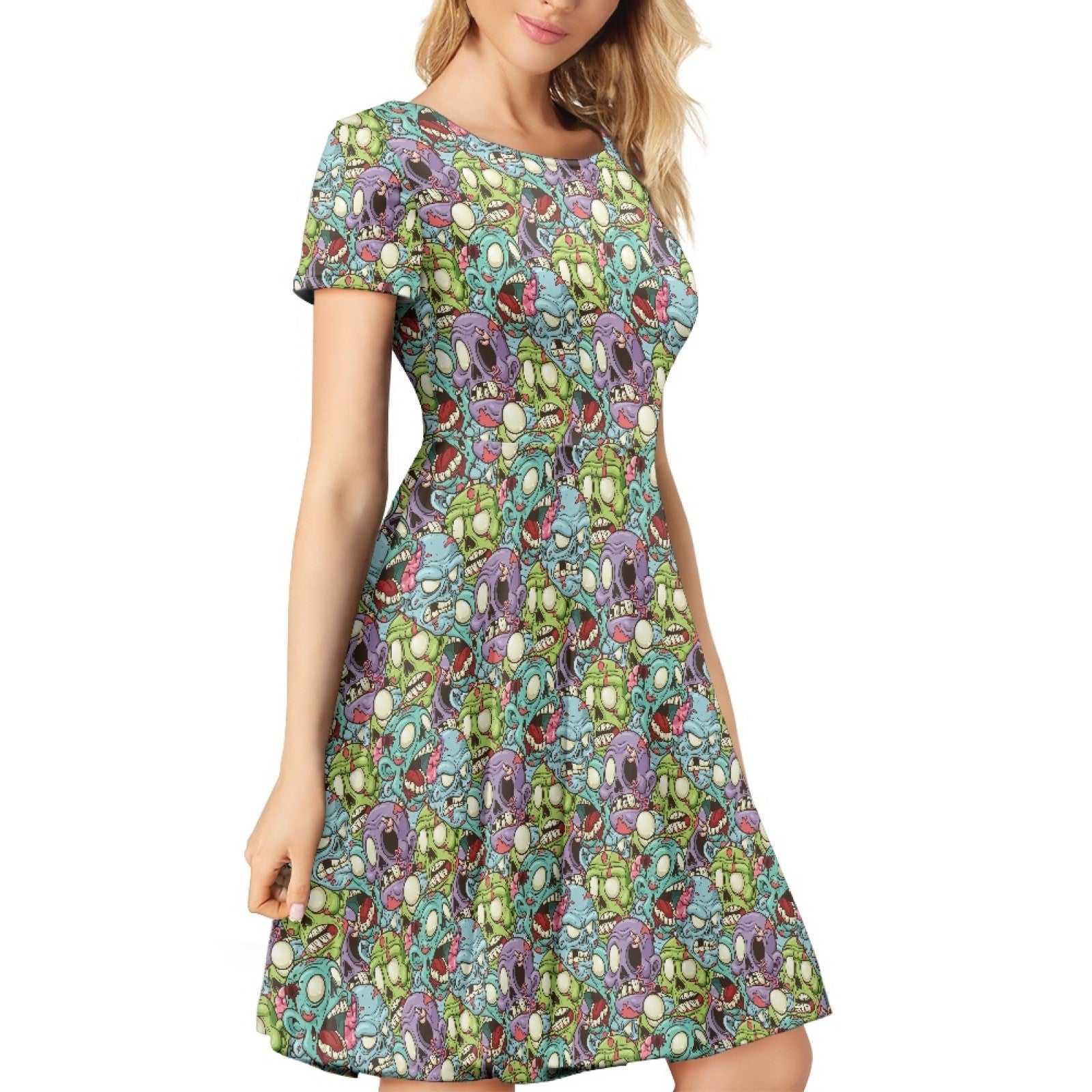 FREAKSHOW ~ ZOMBIE SKATER DRESS